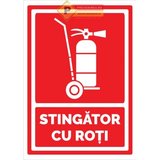 Indicator stingator cu roti